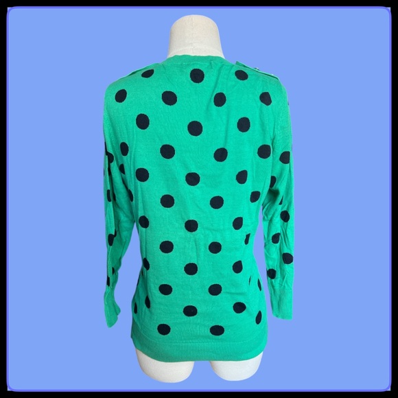 BANANA REPUBLIC polka dot sweater - Picture 3 of 5